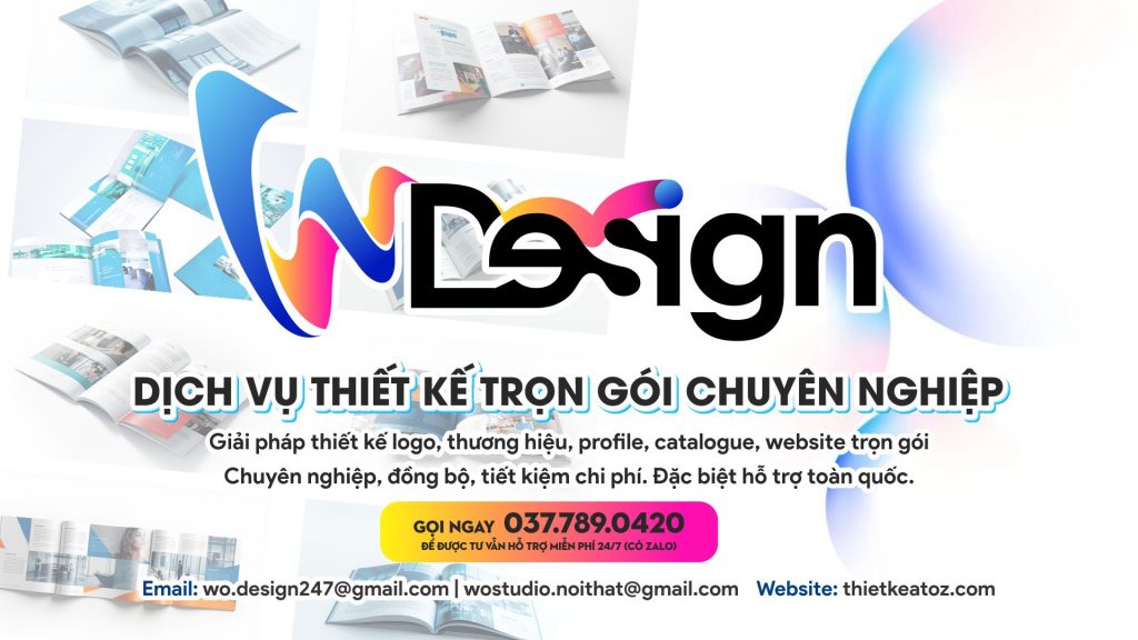Giới thiệu dịch vụ thiết kế trọn gói chuyên nghiệp
