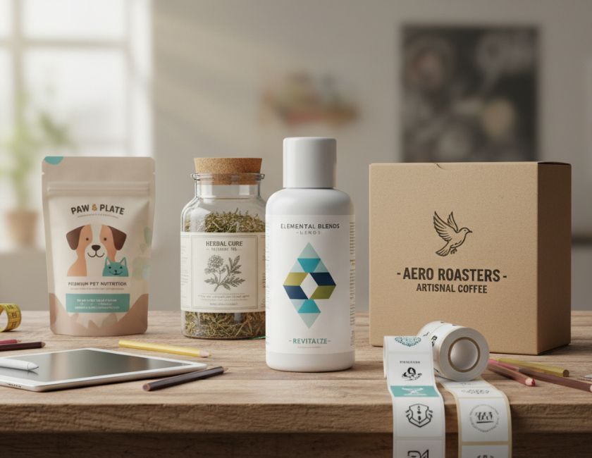 Dịch vụ thiết kế bao bì, tem nhãn